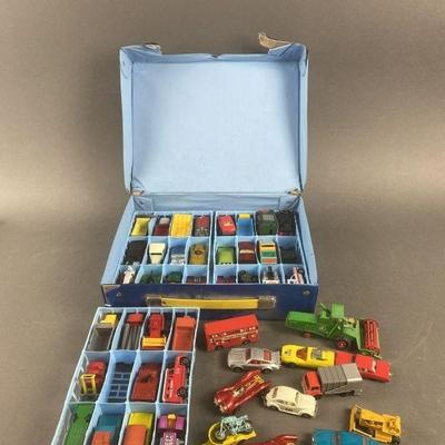 Lot 83 | Vintage Matchbox Carrying Case With Cars