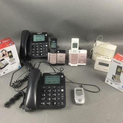 Lot 1374 | Vintage Cordless & Landline Phones & More