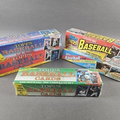 Lot 1239 | Vintage 88'- 92' Topps Baseball Card Sets