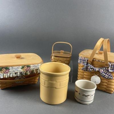 Lot 281 | Longaberger Baskets & Pottery