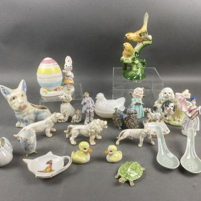 Lot 1302 | Made In Japan Ceramic Figurines & More