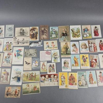 Lot 409 | Antique Victorian Trade Cards