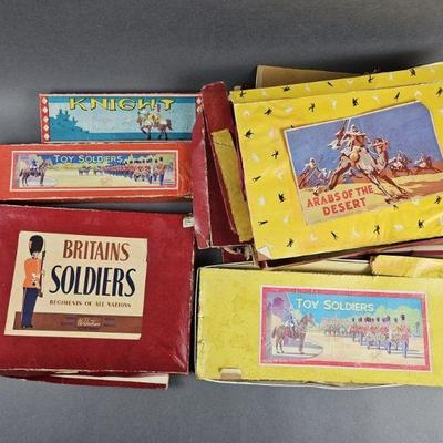 Lot 138 | Empty Vintage Lead Toy Soldier Boxes
