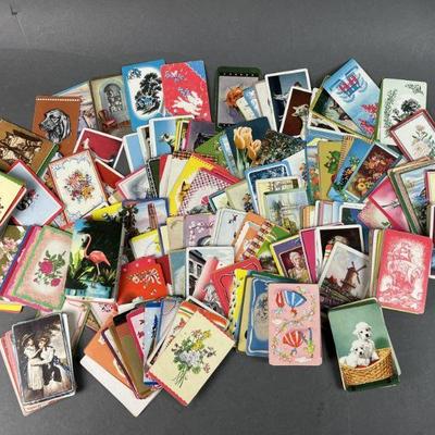 Lot 387 | Dozens of Magic Blank Face Playing Cards