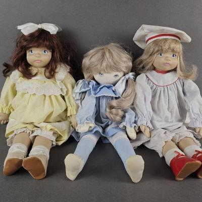 Lot 317 | 3 Pauline Jacobsen Cloth Dolls