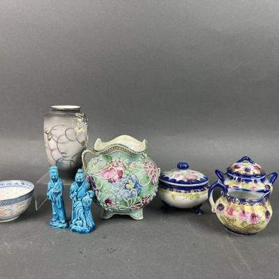 Lot 86 | Asian Inspired Porcelain Pieces