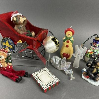 Lot 1149 | Vintage Christmas Ornaments & More