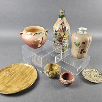 Lot 280 | Vintage Nippon Vase, Roseville Pottery & More!