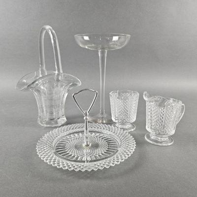 Lot 399 | Vintage Crystal & Etched Glass