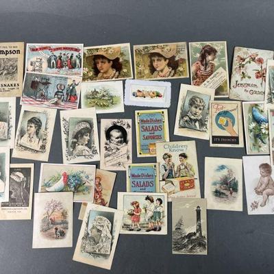 Lot 424 | Victorian Trade Cards and More