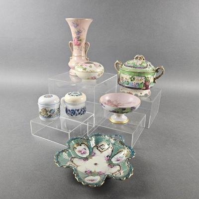 Lot 388 | Vintage Handpainted Porcelain & More!
