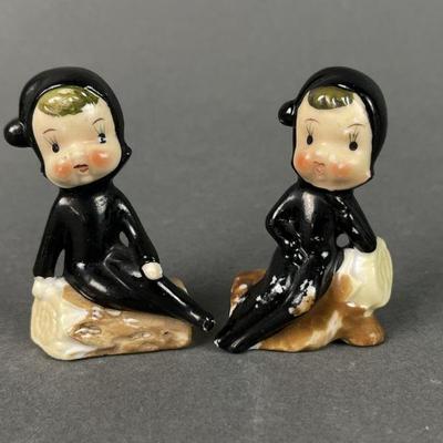 Lot 1338 | Vintage Ceramic Black Elves/Pixies