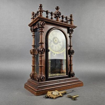 Lot 1180 | Welch "Gerster" Time & Strike Mantle Clock