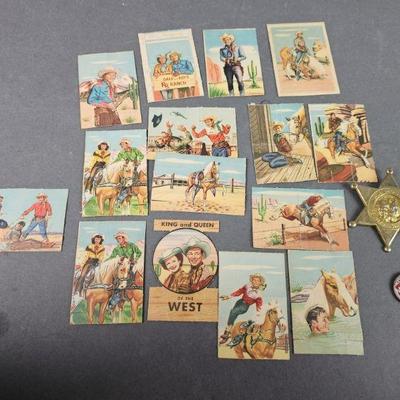 Lot 520 | Roy Rogers Pop Out Cards and More