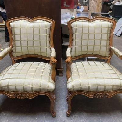 Lot 1249 | Pair Of Regency Style Chairs