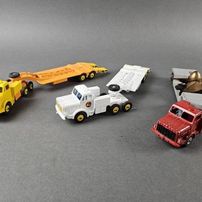 Lot 46 | Dinky Toys Tank Transporters & Low Loader