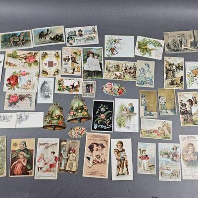 Lot 434 | Antique Victorian Trade Cards and More