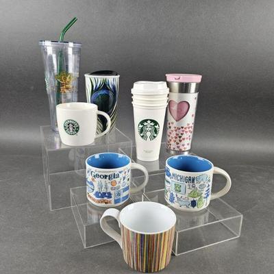 Lot 1326 | Starbucks Coffee Mugs & Reusable Cups!