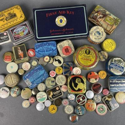 Lot 69 | Vintage Personal Care Tins