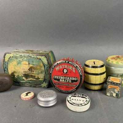 Lot 60 | Vintage Tin Canisters