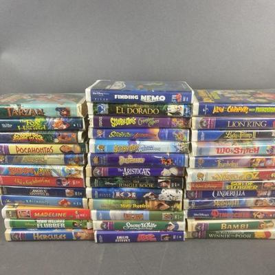 Lot 1311 | Lot Of Vintage Disney VHS Tapes