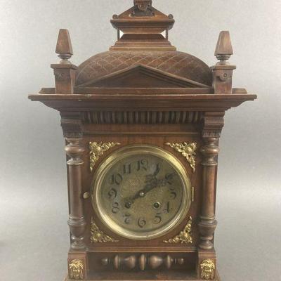 Lot 1159 | Antique Gustav Becker T & S Mantle Clock