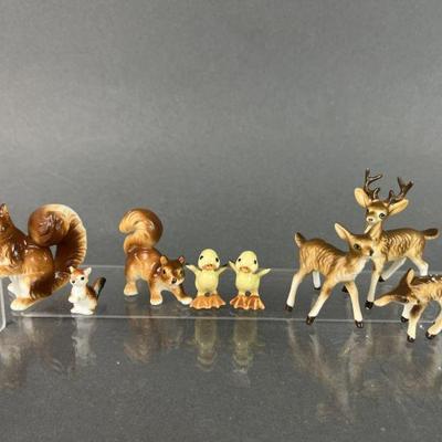 Lot 1344 | Vintage Miniature Bone China Animals