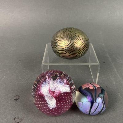 Lot 274 | Signed Paperweights
