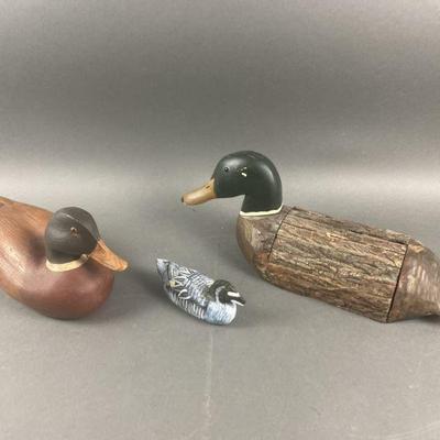Lot 1217 | Vintage Wooden Ducks