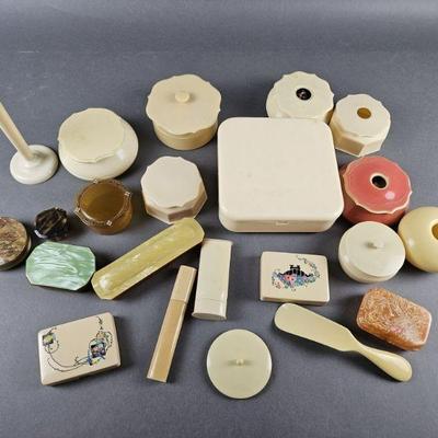 Lot 285 | Vintage Ivory Pyralin Celluloid & More!