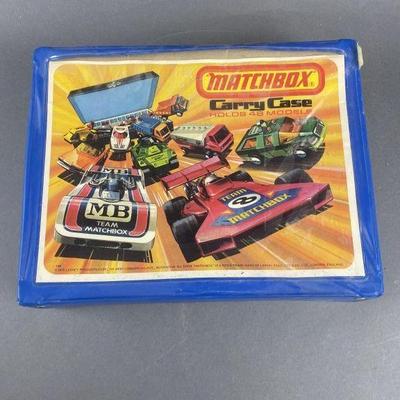 Lot 81 | Vintage Matchbox Carrying Case w/ Cars in OB