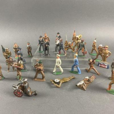 Lot 62 | Vintage Miniature Barclay & More Lead Figurines