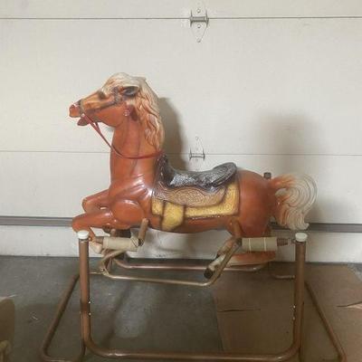 Lot 1214 | Vintage Rawhide Wonder Horse