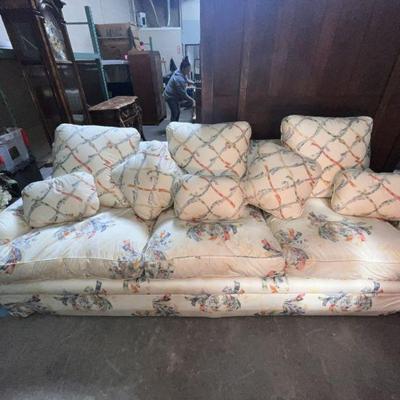 Lot 1003b | Vintage Silk Sofa from Randolph & Hein