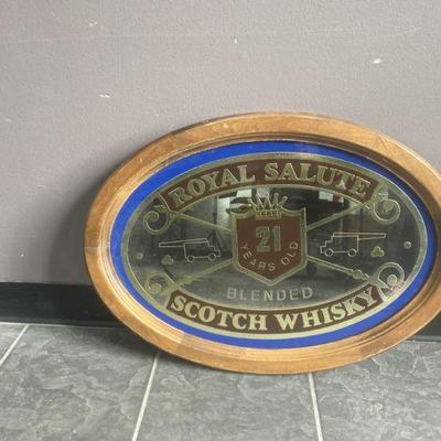 Lot 1034 | Royal Salute Scotch Wiskey Bar Mirror