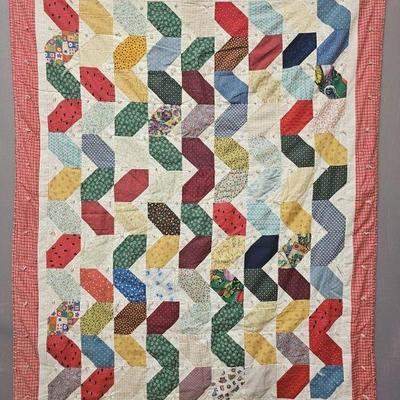 Lot 417 | Vintage Handmade Quilt & More!