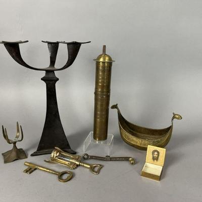 Lot 1037 | Vintage Turkish Coffee Grinder & More