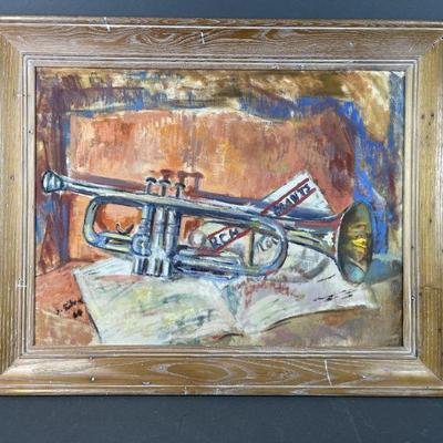 Lot 1227 | Original Oil Painting, Signed