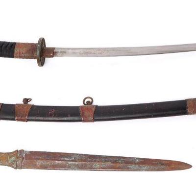 Decorative Chinese Sword & Archaistic Blade
