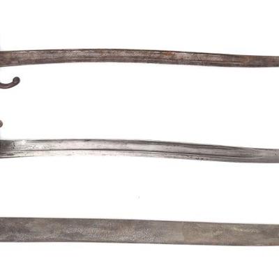 (2) French Chassepot Bayonets, Dated 1979