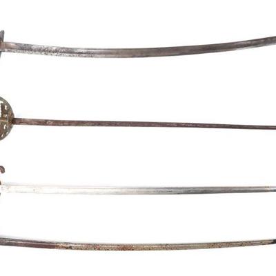 Four Antique Swords