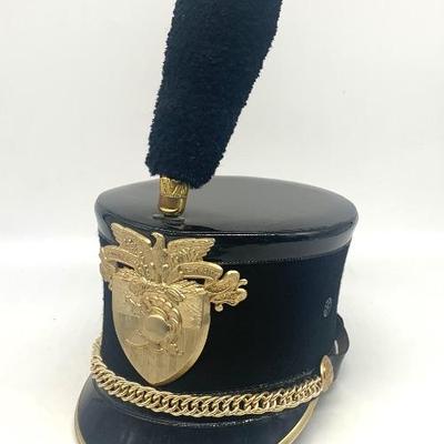 West Point USMA Cadet Tar Bucket Shako parade hat