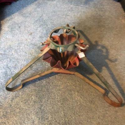 Vintage Small Artificial Christmas Tree Stand