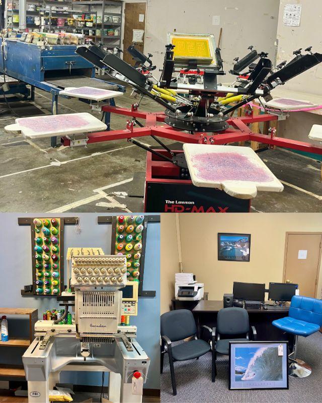 Southpaw Screen Printing Liquidation Auction