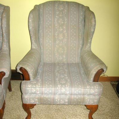 wing back chair                                         buy it now $ 135.00ea