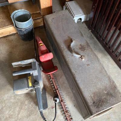 Tool box and electric power tools