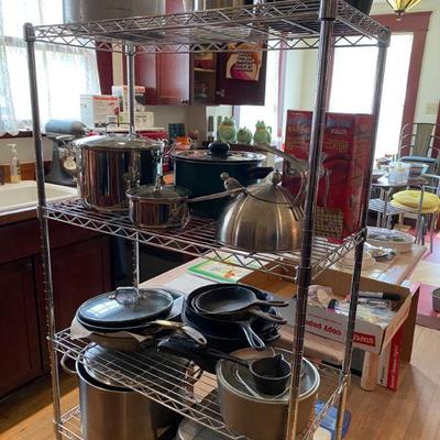 Metal Rolling Rack