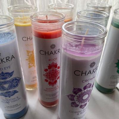 Chakra candles