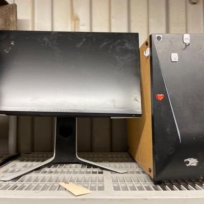 #7576 â€¢ Alienware Monitor & Gaming Computer
