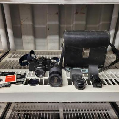 #7522 â€¢ Vivitar Camera, Camera Lenses, Case & Accessories
